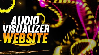 Top 3 Audio Visualizer Maker Website || Audio spectrum Maker Website screenshot 5