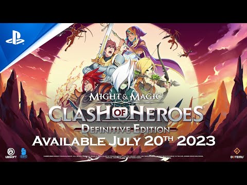 Might & Magic: Clash of Heroes - Definitive Edition - Release Date/Gameplay Trailer | PS4 Games