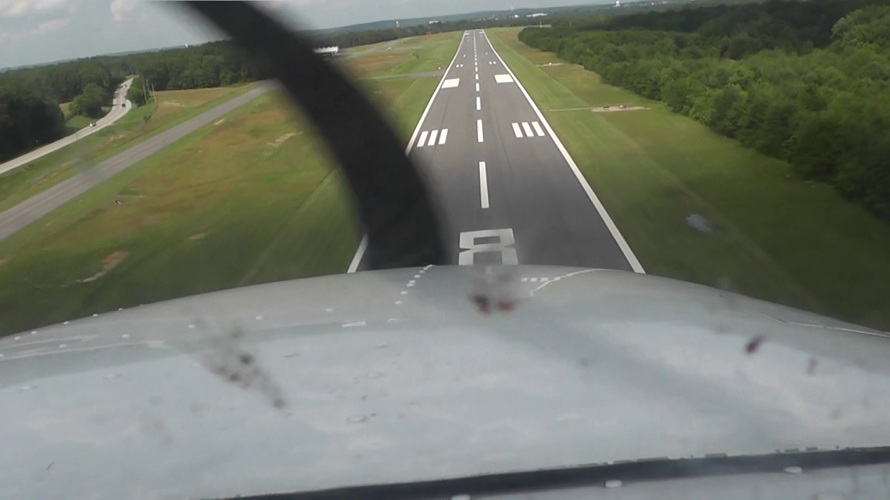 Landing at Crossville, TN (KCSV):  A Bug's View