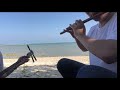 琉球笛で沖縄民謡「安里屋ゆんた」に挑戦（Okinawan folk music Asadoya yunta ）