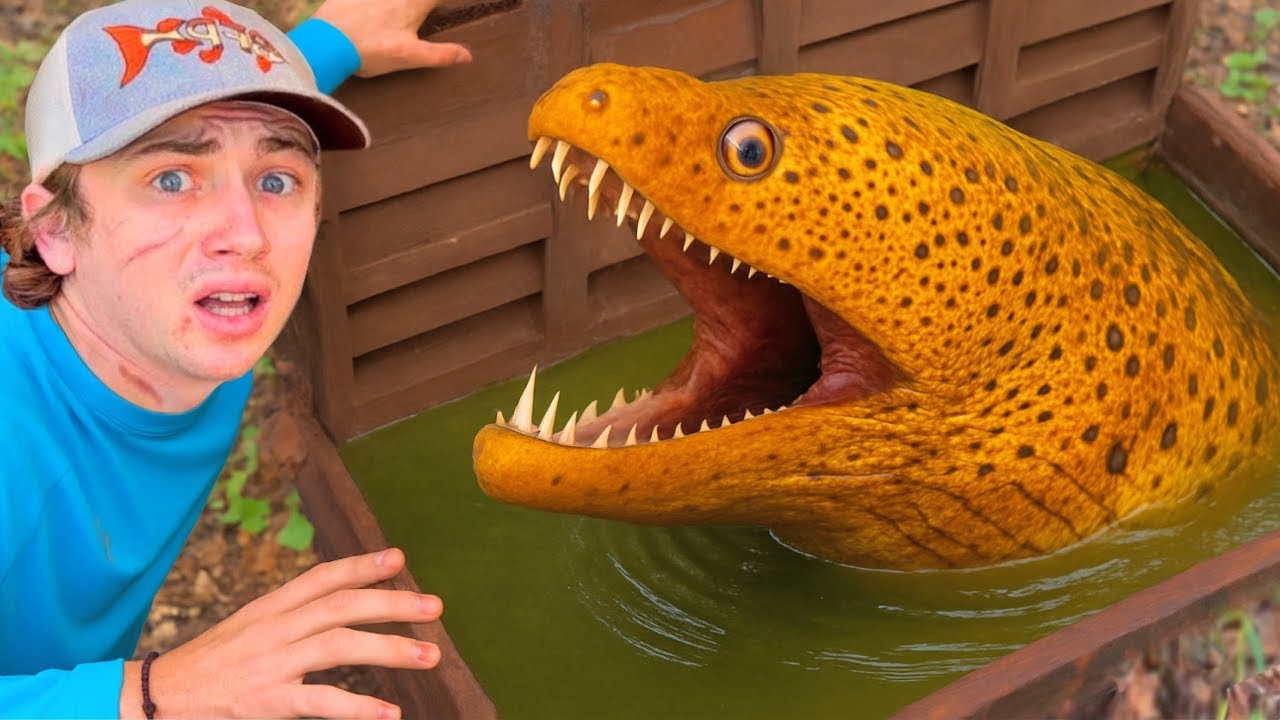 下水道でモンスターに遭遇した！