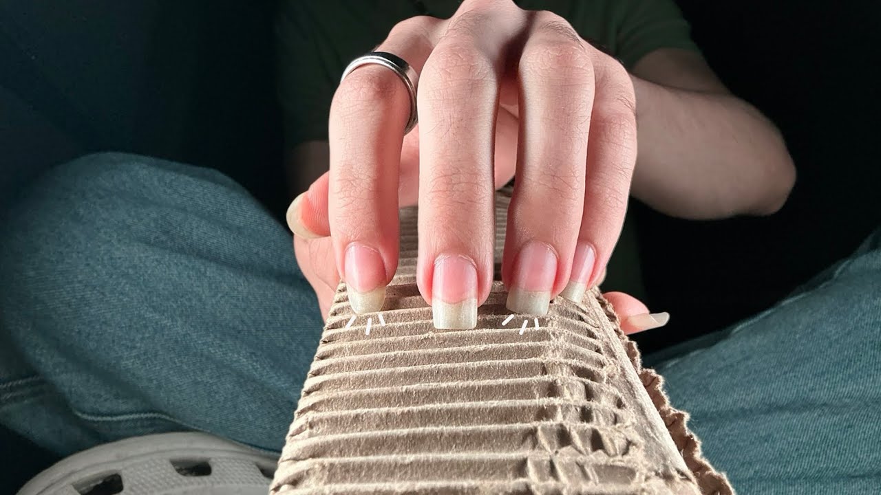 ASMR Tapping & Scratching on TEXTURED Triggers 📦 