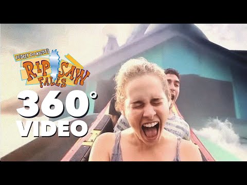 360 Video: Dudley Do-Right's Ripsaw Falls | Islands of Adventure