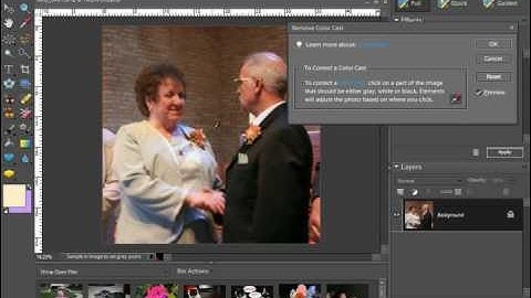 Photoshop Elements Tutorial Removing Color Casts Adobe Training Lesson 14.6