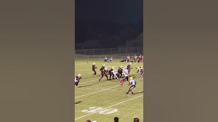 Walter Rodgers 6'2 310lbs QB hurry Olivebranch Hig...