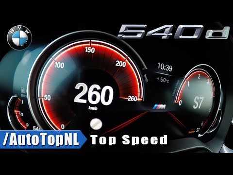 BMW 5 Series Touring G31 540d XDrive ACCELERATION & TOP SPEED 0-260km/h By AutoTopNL