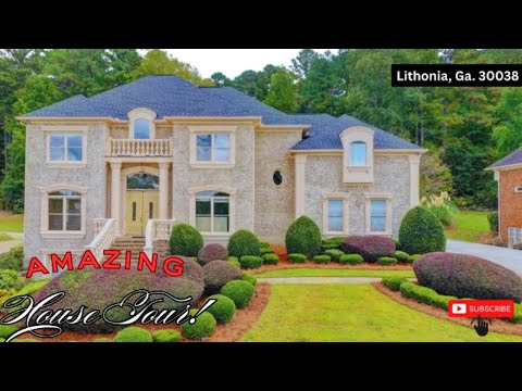 HOUSE TOUR| Atlanta House For Sale| Lithonia, Ga| Basement| Theater| No Bank! No Credit Option!