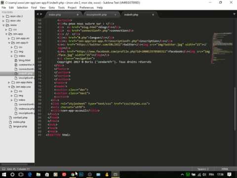 tuto/sublime text