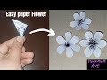 How to make paper flowers 💐 // Easy and beautiful paper flower 💐 making idea