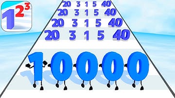 New Satisfying Mobile Game Big Update Number Masters Top Gameplay Walkthrough iOS,Android All Levels