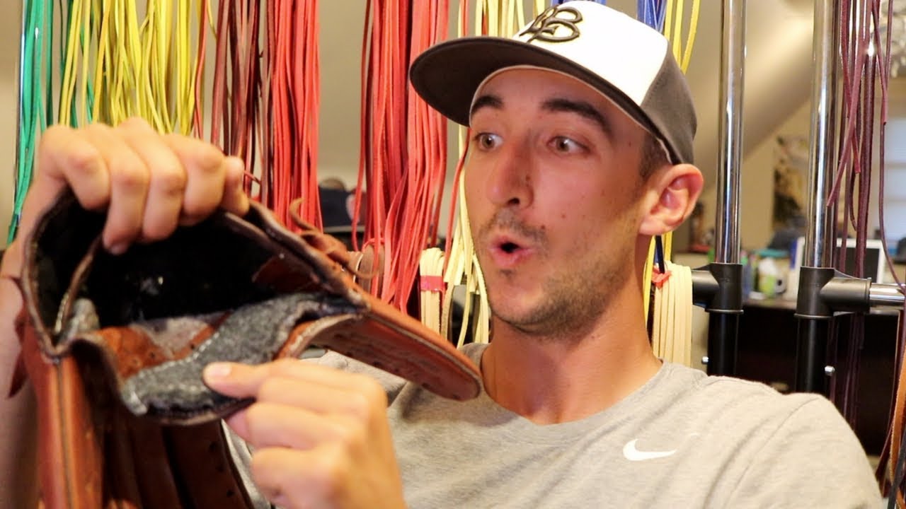 What s Inside A Baseball Glove YouTube