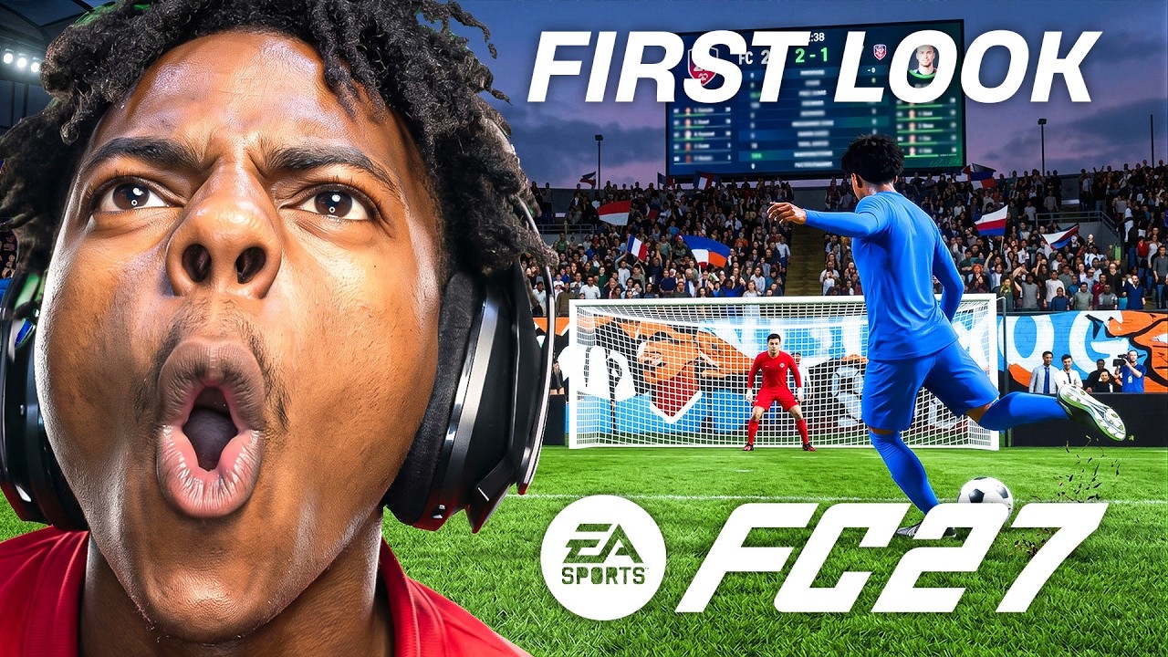 iShowSpeed's FIRST Time Playing FC 27!