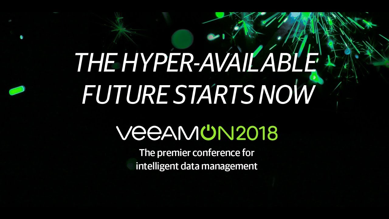 Jim Kruger talks about Veeam's new vision at VeeamON