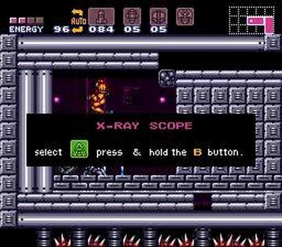 Super Metroid - X-Ray Scope, no Grapple Beam
