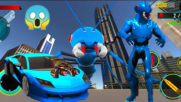 Ant Robot Car Transformation Game Video 2021  /  Big Robotic Ant V Alien Robots Fighting 3d Gameplay