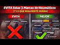 Evita estas 3 marcas de neumáticos (y 11 que realmente duran)