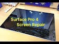 Surface Pro 4 Screen Replacement, Start to Finish