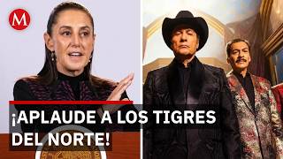 Sheinbaum praises Los Tigres del Norte's Tiny Desk and announces 50th anniversary tribute