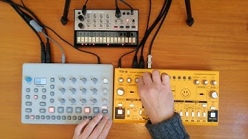 Elektron Model:Cycles, Behringer TD-3, Korg Volca Keys - Escape Variant