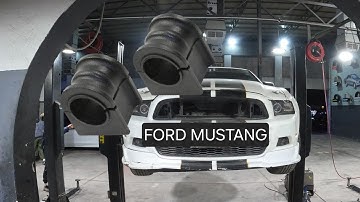 front sway bar bushing replacement ... ford mustang 2005-2014 (torque specs)