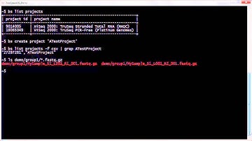 BaseSpaceCLI tutorial: uploading samples