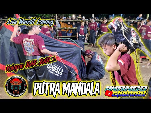 Ngeriiiii.. GANASNYA PUTRA MANDALA || kalapan angker wendit lanang || Full obrak abrik class=