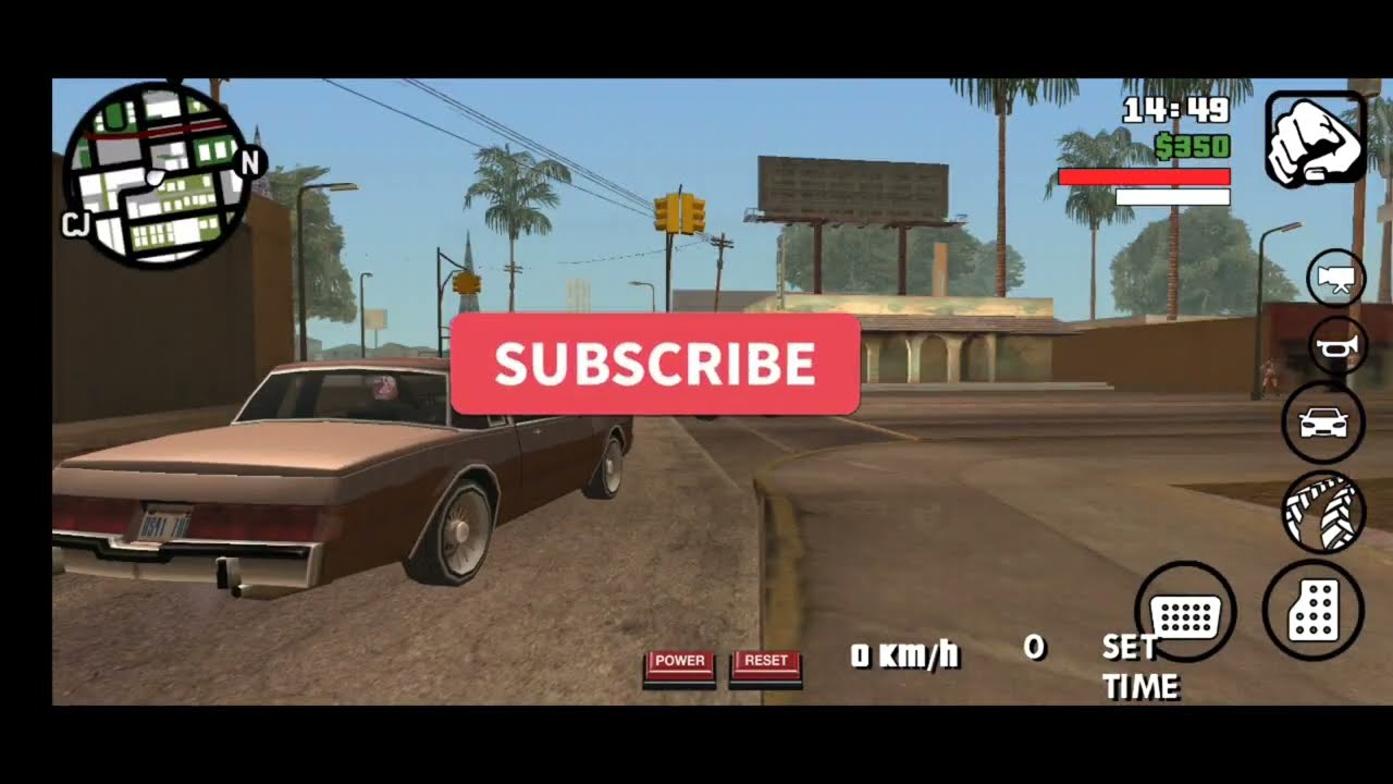 Gta San Andreas || CJ test the Drive BF INJECTION car 🚘🚘 🔥🔥 