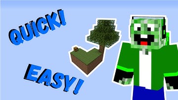 How to Make Your Own SkyBlock Island in Minecraft!
