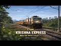 17406 Krishna Express | Vijayawada (BZA) to Tirupati (TPTY) | Open Rails TSDRV6 | PART-1