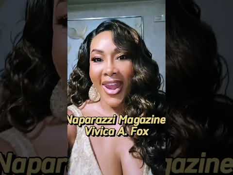 Vivica A.￼ Fox 🦊 Naparazzi Magazine #hiphopmusic #naptown #rap #hiphop #music #oscars