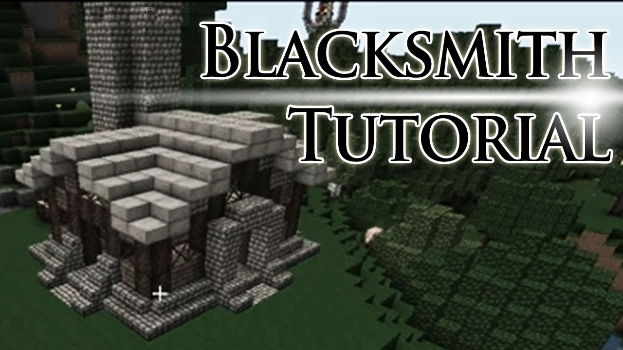 Minecraft Blacksmith Tutorial - YouTube