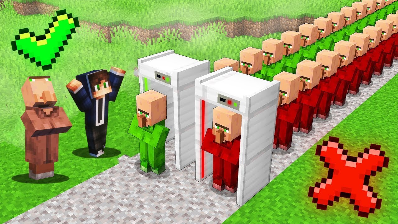 Koristio sam X-RAY na Villagerima kao policajac u Minecraftu