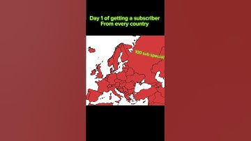 100 subscriber special! #100 #subscribe #countries #europe