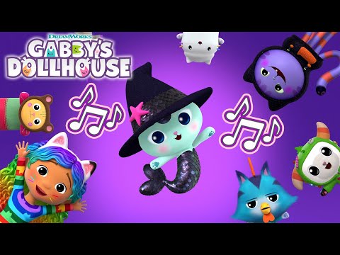 🎃 Sing Along to Gabby's Halloween Parade Song! | GABBY'S DOLLHOUSE