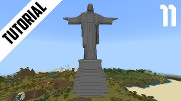 Minecraft: How to Build Christ the Redeemer Statue 2b2t (Step By Step) Part 11