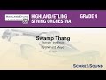 Swamp Thang, by Richard Meyer – Score & Sound