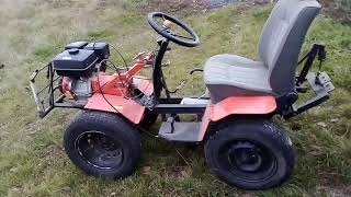 mini tractor🚜, handmade/#diy