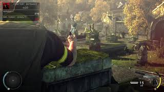 Hitman Absolution - Infiltrator Challenge Part 1 Absolution Cemetery Entrance