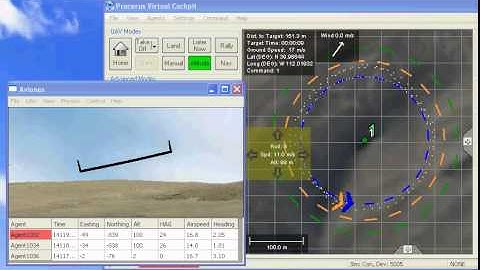 Aerial Recovery Tracking Simulation 2010