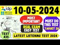 Ielts listening practice test 2024 with answers  10052024  test no  435
