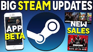 BIG NEW STEAM UPDATES - New Beta App, Demo, New Sales + MORE! screenshot 2