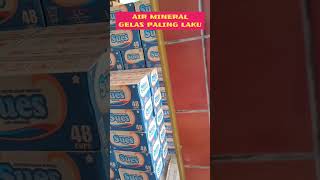 Air Mineral Gelas Paling Laku Di Warung Sembako Ku