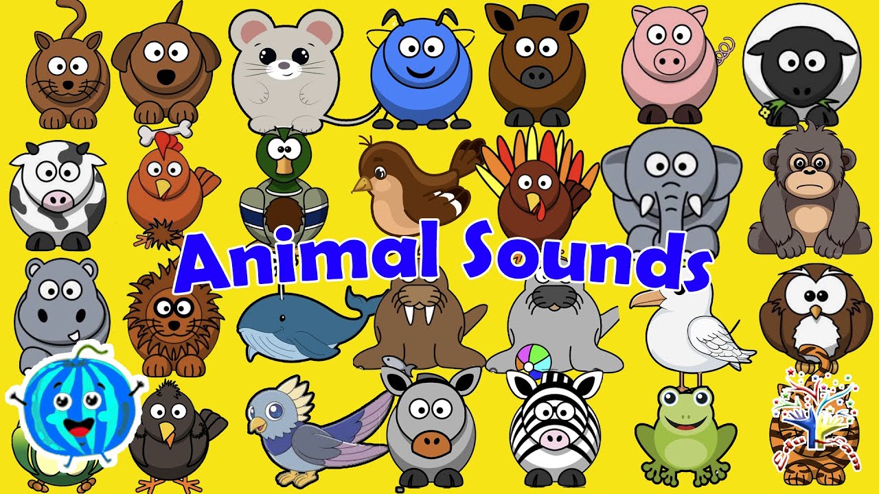 Песня о звуках животных | Детские стишки | EduFam | Это звуки животных | Детская песня ~ A2