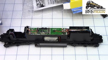 DCC Digital Decoder Installation ESU Lokpilot V4.0 21 PIN plug Scaletrains Rivet Counter SD40-2