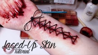 Laced-Up Skin Special Fx Makeup Tutorial