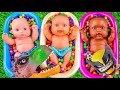 Long Slide Game With Cow Elephant Gorilla Hippopotamus Tiger   3d Animal Game   Funny 3d Animals 6