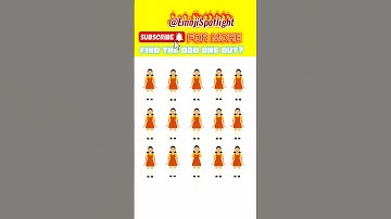 Squid Game Quiz 2: Spot the Odd One Out! 🎮🔴 Only Geniuses Will Win! #shorts #squidgame2