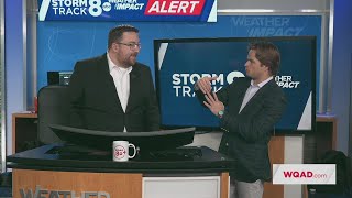 Weather Impact Alert: More accumulating snow for Monday