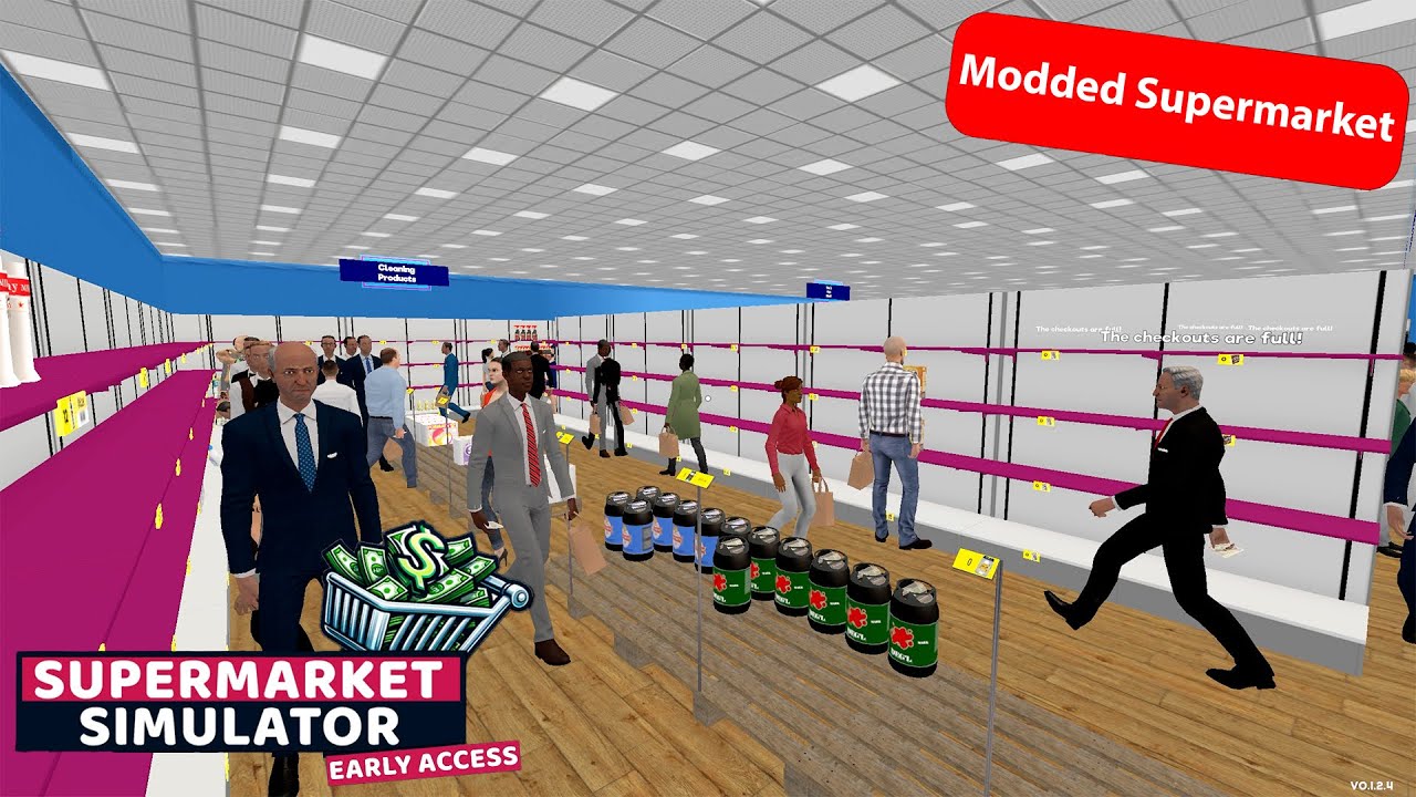 The End Of Our Store in Modded Supermarket Simulator! (E125) - YouTube