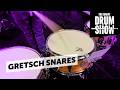 Gretsch Full Range snares @ The Europe Drum Show 2026 | Overview &amp; Sound Demo